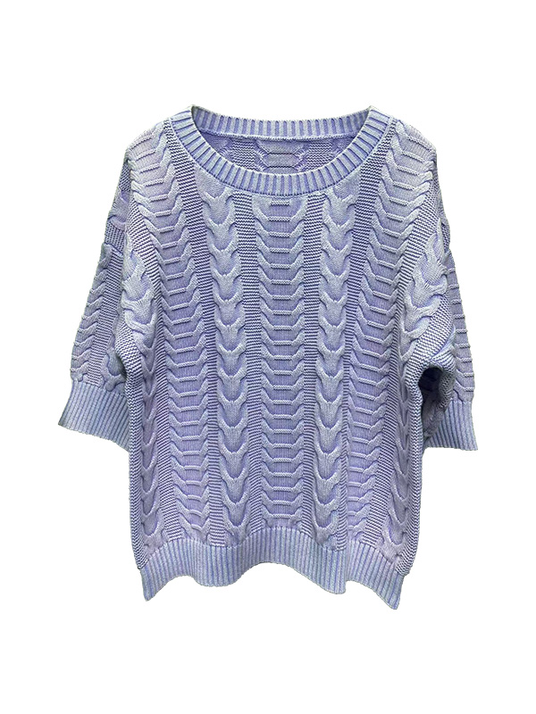 Garment dyed and acid washed